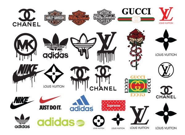 Brand Bundle Svg, Brand Logo Svg, Fashion Brand Svg, Png Dxf - Inspire  Uplift