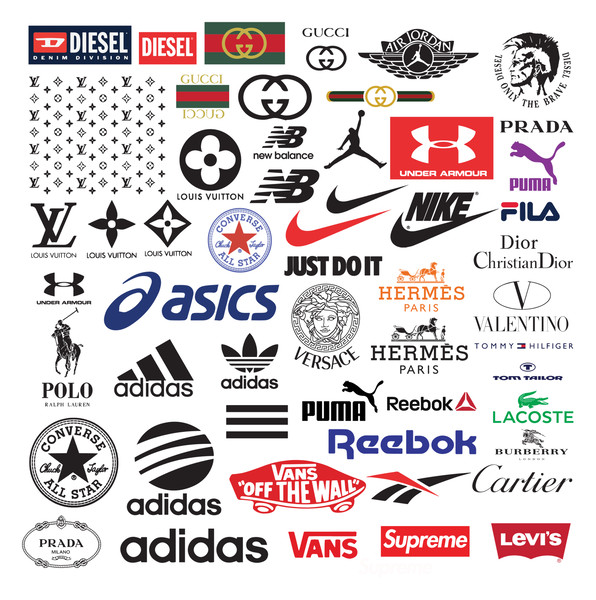 47 Fashion Brand Bundle Svg, Gucci, Chanel, Lv Logo Svg , Br - Inspire  Uplift