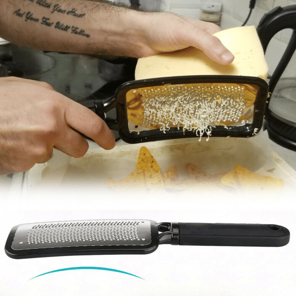 Handheld Cheese Grater Lemon Zester Ginger Fine Shredder Scr - Inspire  Uplift