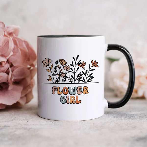 Groovy Flowers Coffee Tumbler