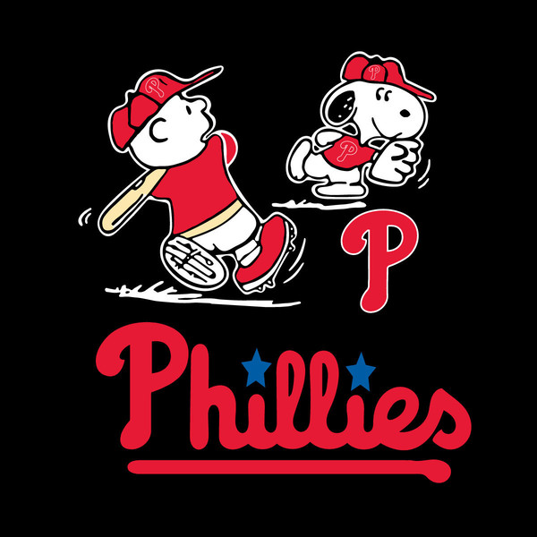 Philadelphia Phillies Shirt Svg Snoopy And Charlie Brown Philadelphia  Phillies Baseball Vector, Gift For MLB Svg Diy Cra