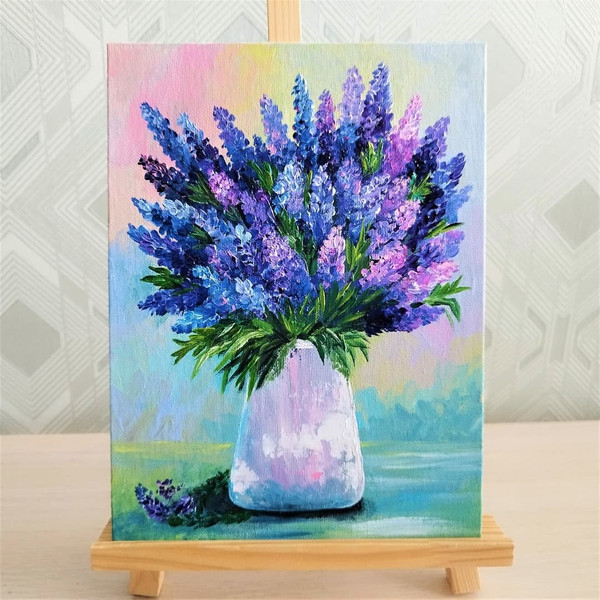 Lavender-bouquet-painting-on-canvas-board-impasto-art-acrylic-texture.jpg