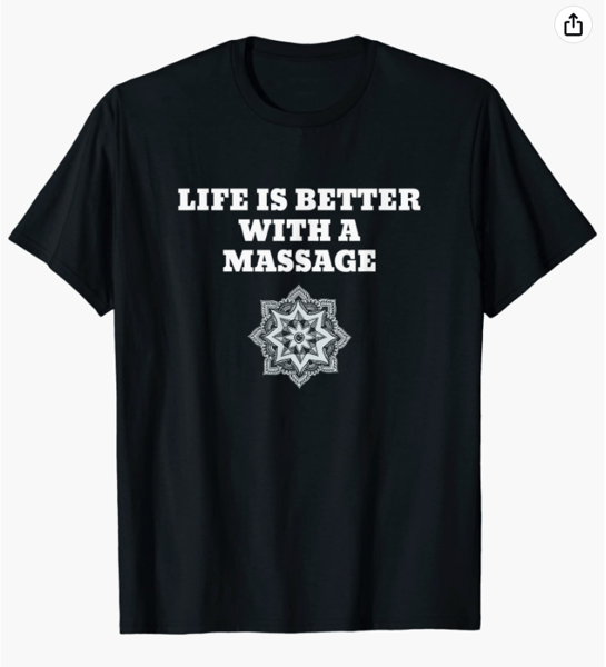 Life Is Better With a Massage Mandala Massage Therapist Tshirt.png