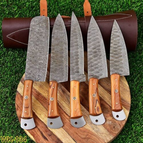 Knife Set, Kitchen Knives,camping Knife, Handmade Knife, Handforged Knife Set, Chef Knife Set, Handmade Custom Knife.jpg