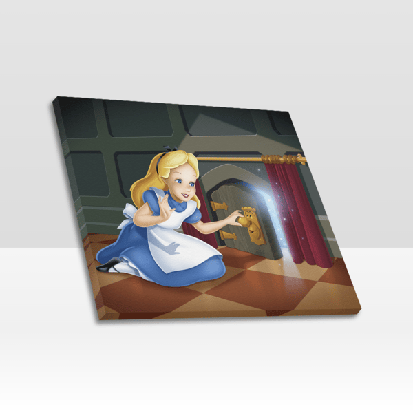 Alice in Wonderland Frame Canvas.png