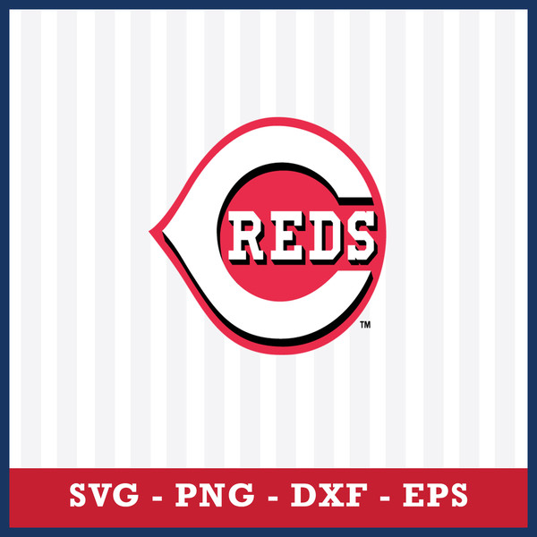 Cincinnati Reds Logo Svg, Cincinnati Reds Svg, MLB Svg, Sport Svg, Png Dxf  Eps File