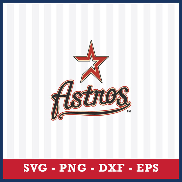 Houston Astros Baseball svg, mlb svg, eps, dxf, png, digital file