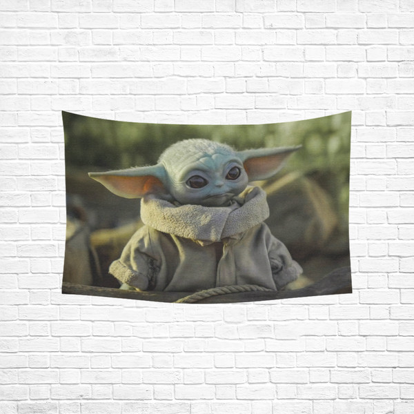Baby Yoda Mandalorian Wall Tapestry.png