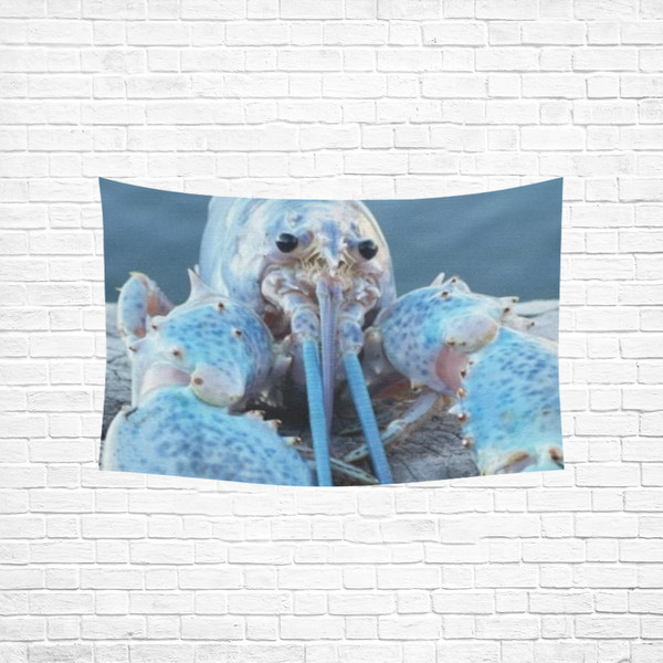 Blue Lobster Meme Wall Tapestry.png