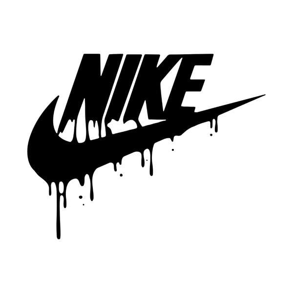 Nike Logo Dripping Svg, Logo Brand Svg, Dripping Nike SvgBrand Logo Svg,  Luxury Brand Svg, Fashion Brand Svg, Famous Bra