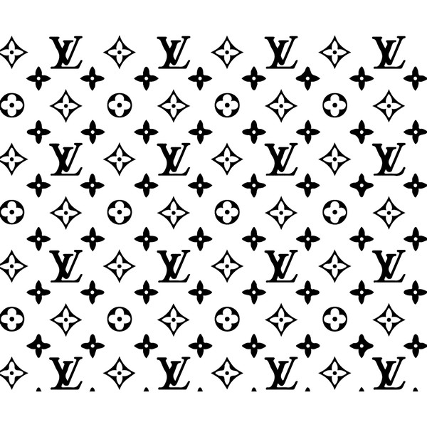 Lv Louis Vuitton Pattern SVG