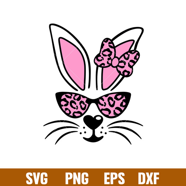 Bunny Girl With Sunglasses, Bunny Girl With Sunglasses Svg, Happy Easter Svg, Easter egg Svg, Spring Svg, png,eps, dxf file.jpg