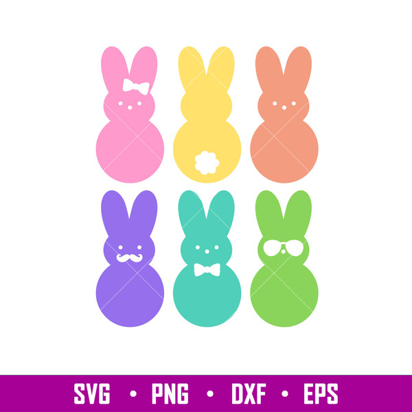 Cute Peeps, Cute Peeps Svg, Happy Easter Svg, Easter egg Svg, Spring Svg, png, dxf, eps file.jpg