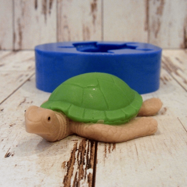 Turtle soap and silicone mold
