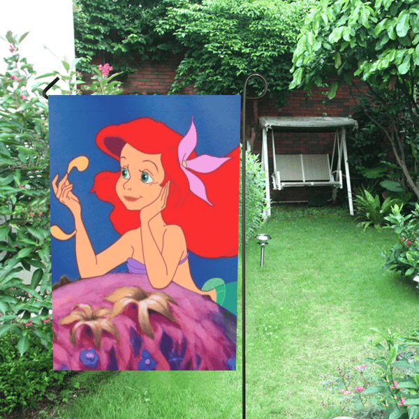 Little Mermaid Garden Flag.png
