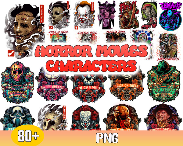 Horror Movies Characters Bundle Svg, Horror Movies Svg Halloween Sublimation Svg.jpg