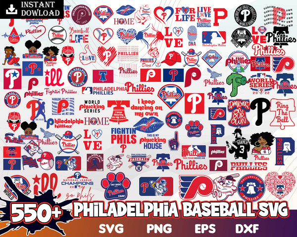 New Philadelphia Phillies bundle svg dxf eps png file, MLB Svg, MLB Svg, Png, Dxf, Sport Instant Download.jpg