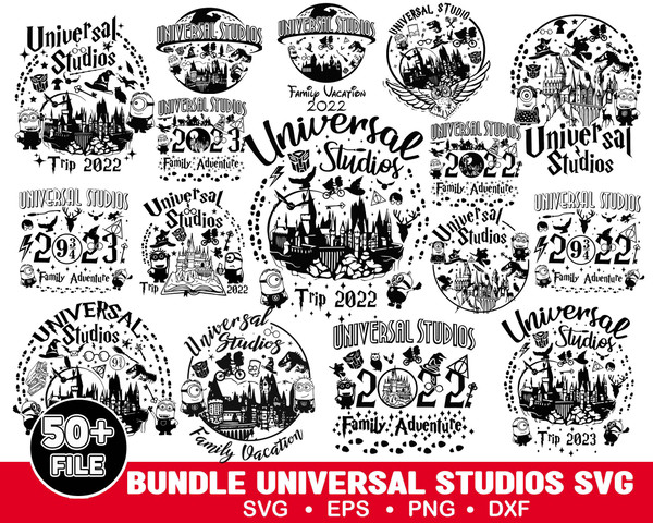 Universal Studios, Universal Studios Family Shirt SVG, Family Vacation Svg Universal Decal SVG.jpg