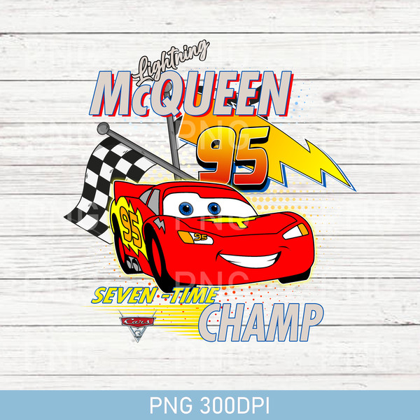Funny Lightning McQueen Character PNG, Disney Cars PNG, Cute - Inspire ...
