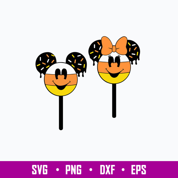 Mouse Head Candy Corns Svg, Mickey Mouse Svg, Minie Mouse Svg, Disney Svg, Png Dxf Eps File.jpg