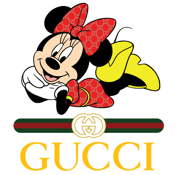 Gucci Mickey Minnie Mouse Bundle Svg, Brand Svg, Gucci Svg