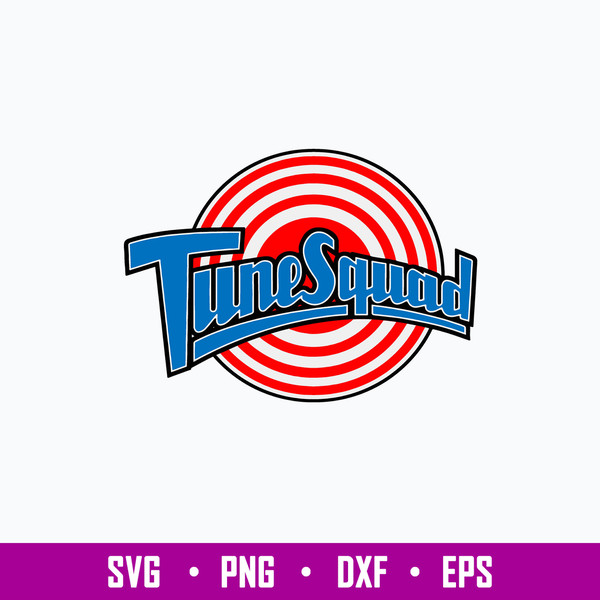 Space Jam Tune Squad Logo Svg