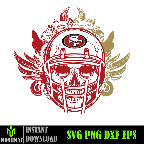 San Francisco 49ers Svg, 49ers Svg, San Francisco 49ers Logo, 49ers  Clipart, Football SVG (25)