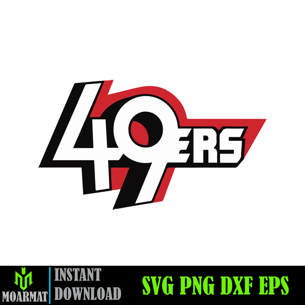 San Francisco 49ers Svg, 49ers Svg, San Francisco 49ers Logo, 49ers Clipart, Football SVG (39).jpg