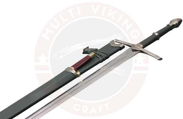 Tanto Swords, Aragorn Strider Ranger Sword With Knife Fully Handmade Replica  (4).jpg