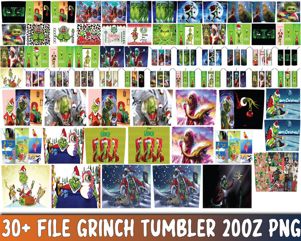 30+ file grinch tumbler 20oz PNG.jpg