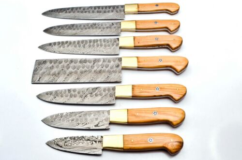 Custom Handmade Forged Damascus Steel Chef Knife Set Kitchen Knives Gift for Her (4).jpg