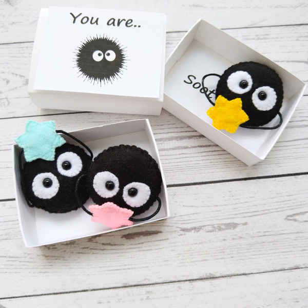 Anime Embroidery Pattern Soot Sprite - A.G.E Store