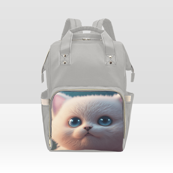 Cute Cat Kawaii Diaper Bag Backpack.png