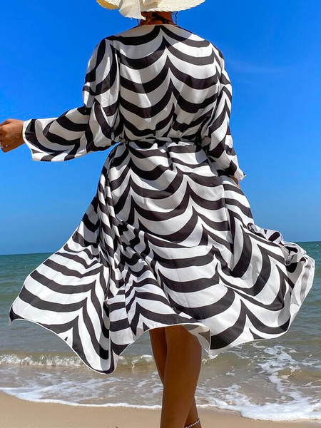 Allover Print Belted Kimono Oversized Cover Up Beachwear Swimming (5).jpg