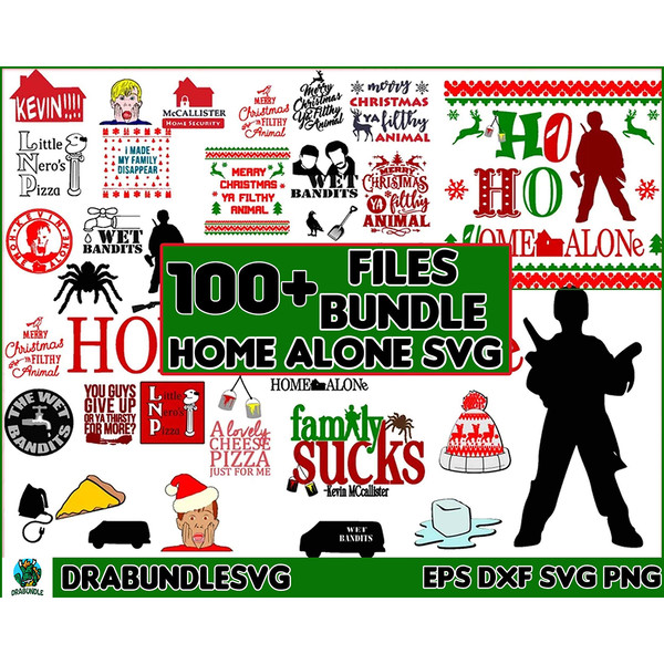 100 Home alone svg bundle, wet bandits , christmas svg bundle, layered svg, Merry christmas ya filthy animal, home alone SVG, Christmas bundle Instant Download.