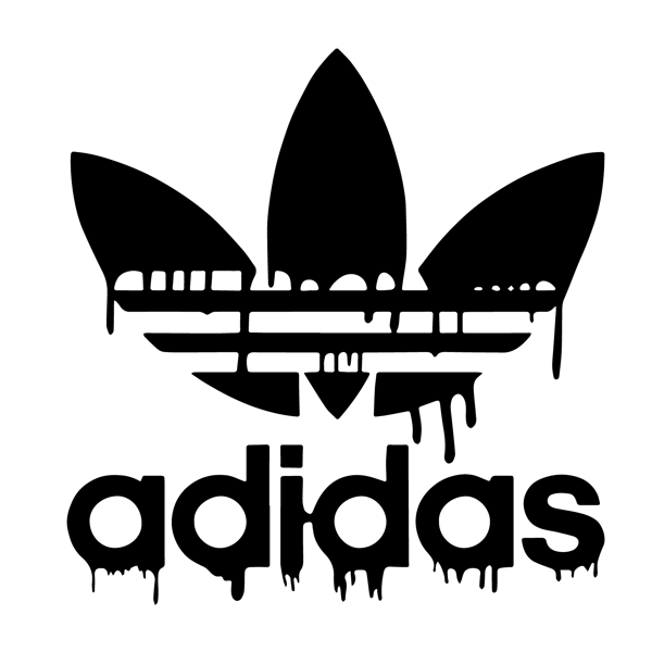 Adidas Logo Logo Brand Dripping Logo Logo - Inspire Uplift