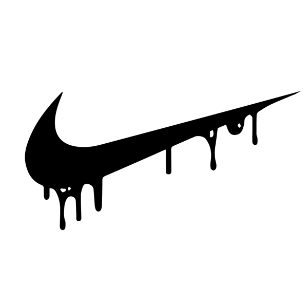 Nike Logo Dripping Svg, Logo Brand Svg, Dripping Nike SvgBra - Inspire ...