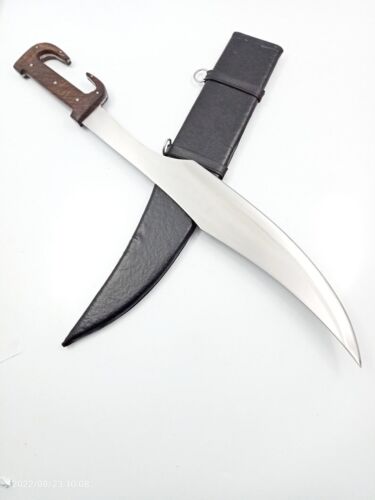 Authentic Spartan Sword of King Leonidas, Hand-Forged Carbon Steel Historical Replica Weapon (4).jpg