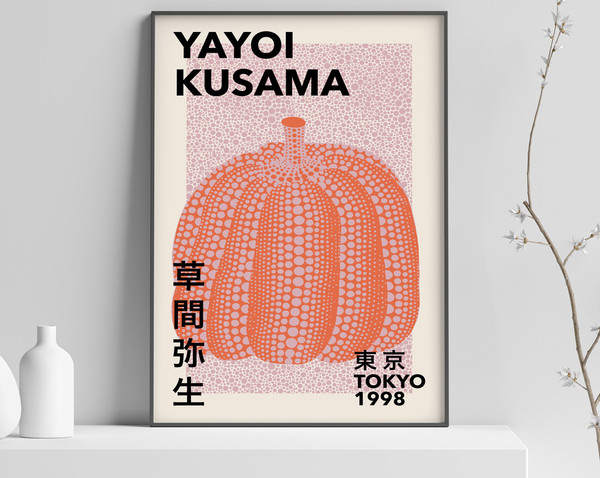 Yayoi Kusama - Pumpkin poster
