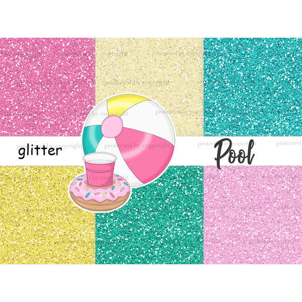 Pink Glitter Backgrounds Bundle