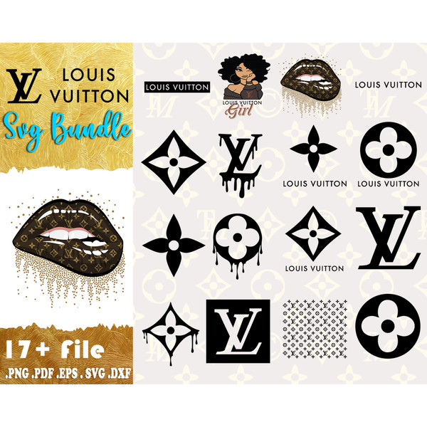 Louis Vuitton Logo svg,Louis Vuitton svg ,LV logo SVG ,LV logo Monogram  SVG,Brand Fashion Svg, Png Dxf Eps File - Bundle Cricut