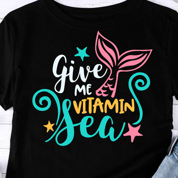 Give me vitamin sea tshirt colored.jpg