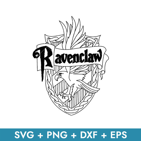 Slytherin Emblem Outline Svg, Harry Potter House Crest Svg, - Inspire Uplift