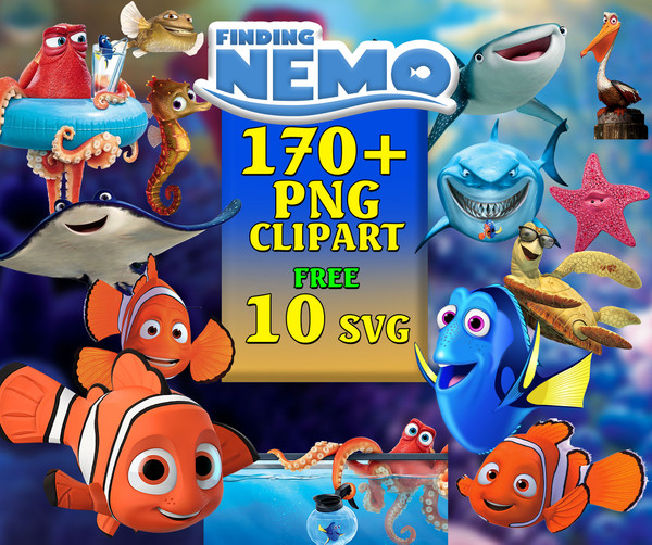 170 Nemo Dory Clipart, Finding Nemo , Finding Dory Png, Nemo - Inspire  Uplift