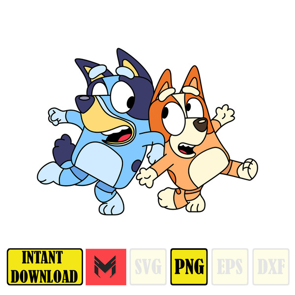 Bluey PNG, Bluey Family Party Png, Bluey Birthday PNG, Bluey - Inspire  Uplift