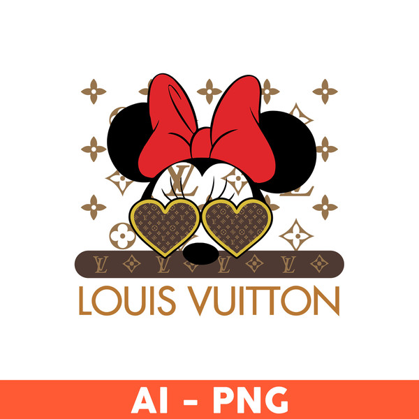 Louis Vuitton Minnie Svg, Louis Vuitton Svg, Louis Vuitton Logo Svg,  Fashion Logo Svg, Disney Svg - Download File