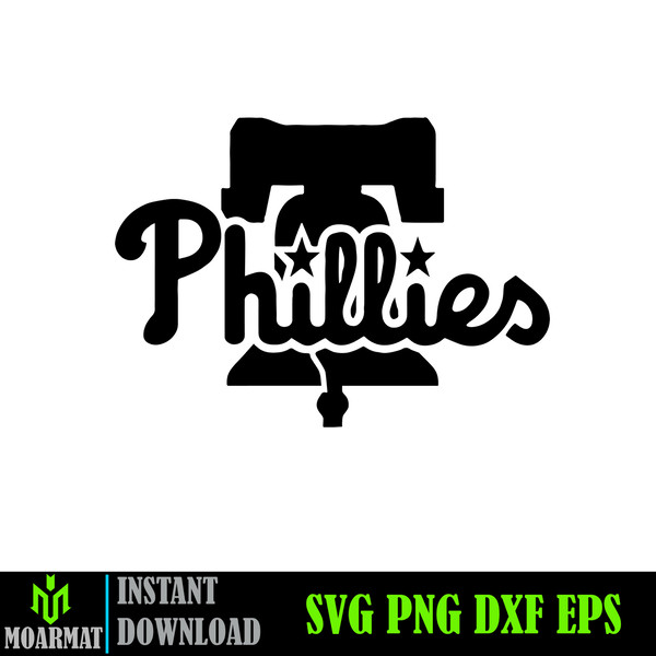 Philadelphia-Phillies Baseball Team Svg, Philadelphia-Phillies Svg, M L B Svg, M--L--B Svg, Png, Dxf, Instant Download (12).jpg
