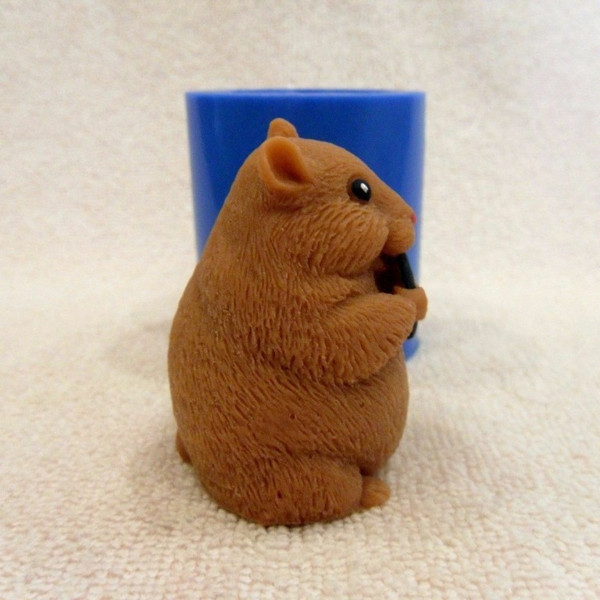 Hamster with sunflower seed soap 2