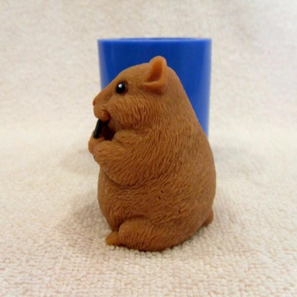 Hamster with sunflower seed soap 4