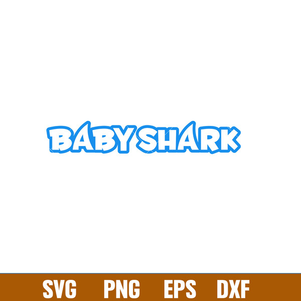 Baby Shark Svg, Family Shark Svg, Shark Svg, Ocean Life Svg, Png Dxf Eps Pdf File, BS07.jpg